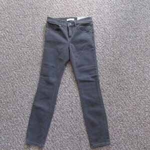 Ann Taylor LOFT Modern Skinny Jeans Gray Size 0 Petite